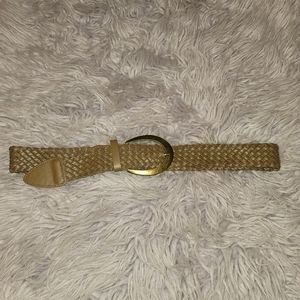 Women's Brown Woven belt